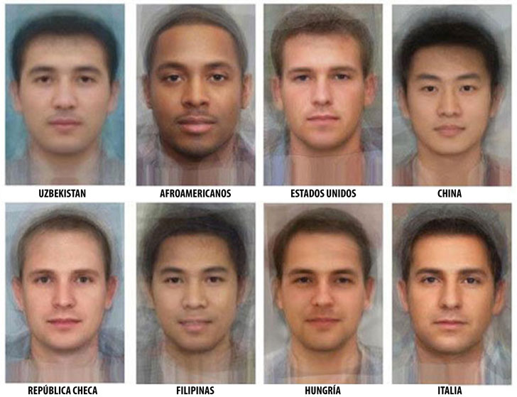 ¿Luce tu cara como la del promedio de las personas en tu país? Upsocl