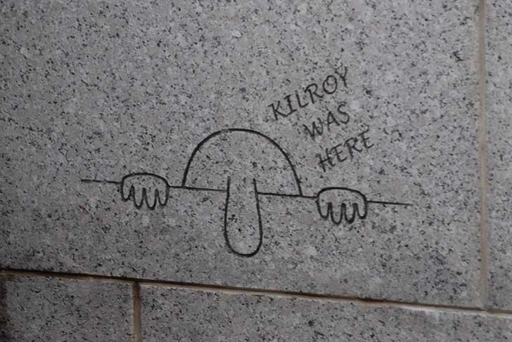 Kilroy_Was_Here_-_Washington_DC_WWII_Memorial_-_Jason_Coyne